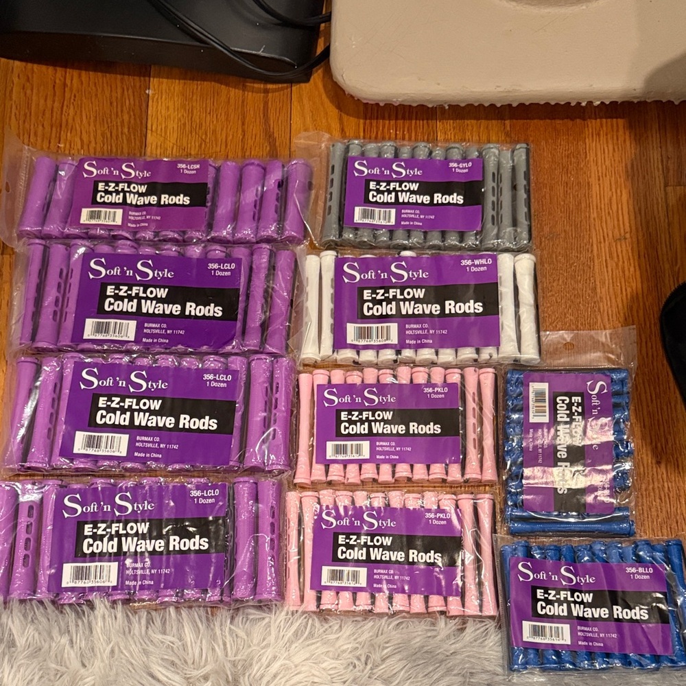 Soft 'n Style E-Z Flow Cold Wave Rods Set